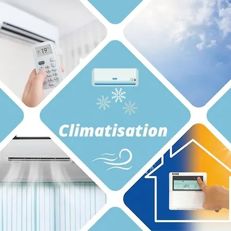 Appartement Sérénité à La Vue D'exception Parking Privé Clim Wifi Fibre La Grande Motte